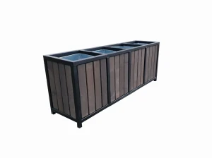 Kosz do segregacji śmieci 4 komory 