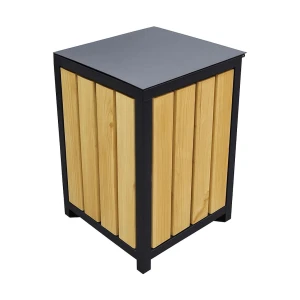 Kosz kwadrat z pokrywą