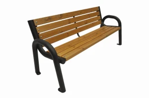 Ławka ogrodowa z oparciem P-1 180 cm