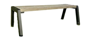 Ławka AMO bez oparcia 100 cm