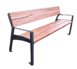 Ławka z oparciem GDA 180 cm