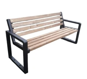 Ławka nowoczesna z oparciem GRAF 150 cm